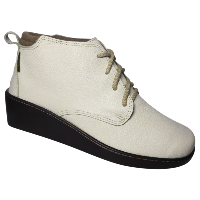 Romulo Bota Cuero Avena Mujer Talla 37 Ref 6384 